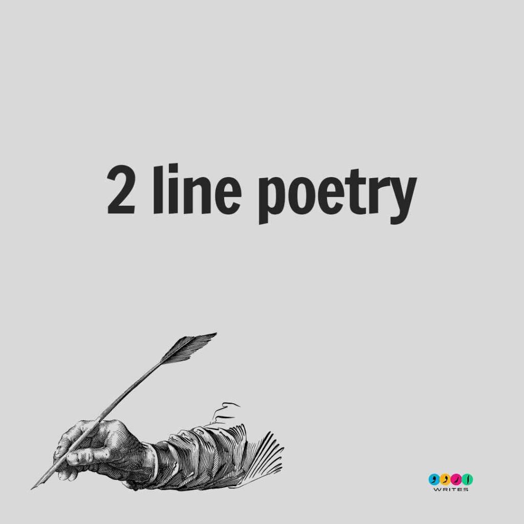 2 line poetry